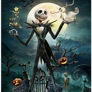 15.8x11.8 JACK SKELLINGTON DIAMOND PAINTING RELIEVE STRESS, ANXIETY, DEPRESSION
